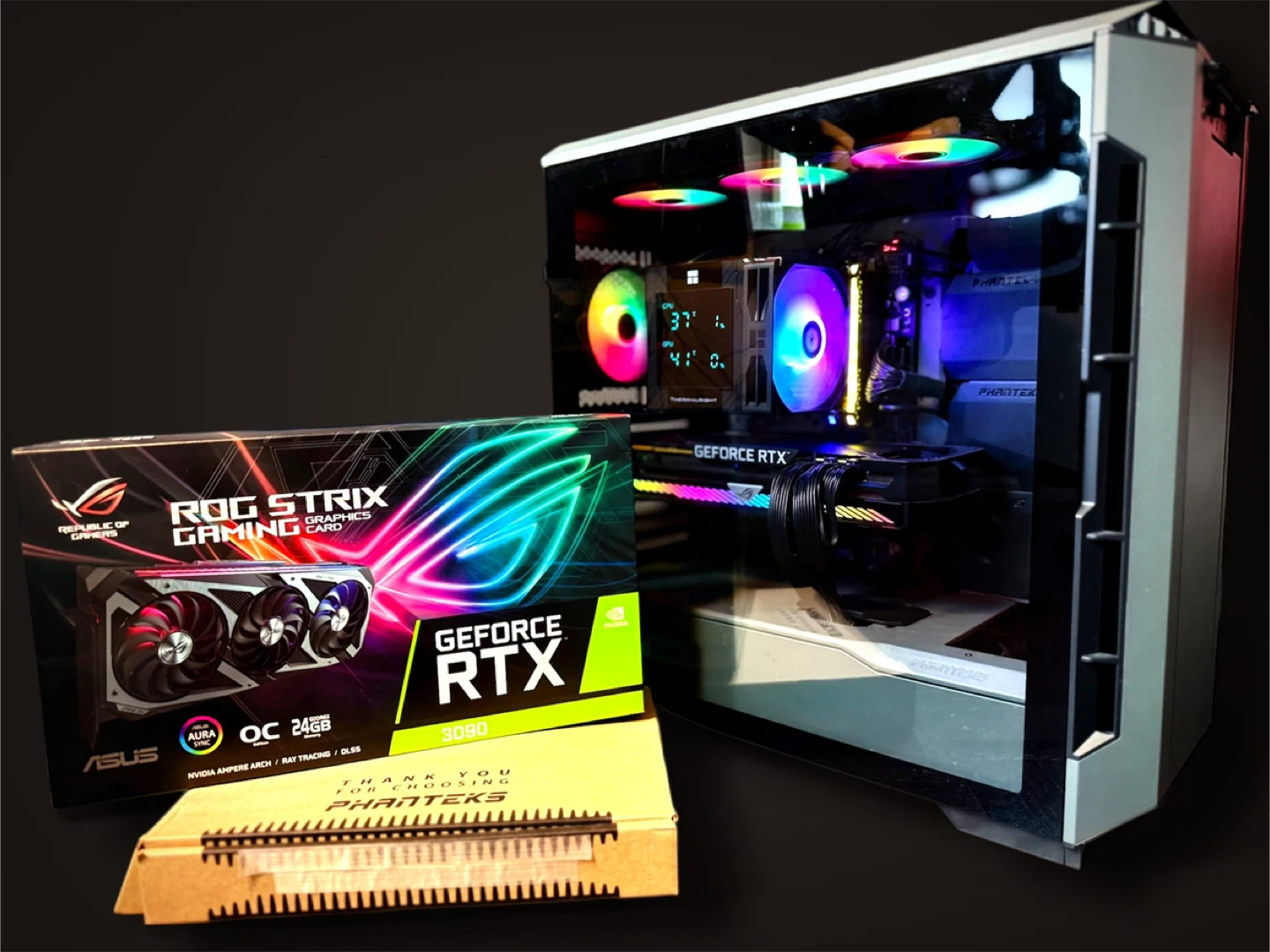 High End PC: RTX 3090, 64 GB RAM, 5900X