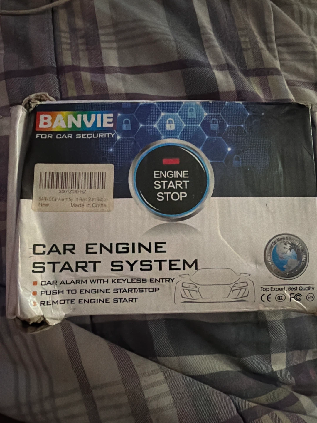 BANVIE Car Engine Start System with Remote Start