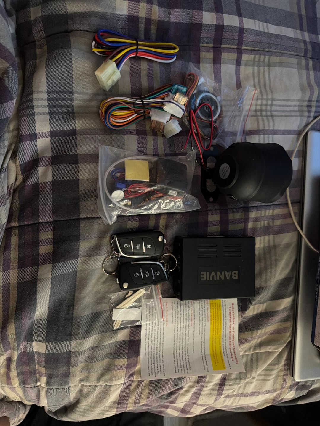 BANVIE Car Engine Start System with Remote Start - photo 2