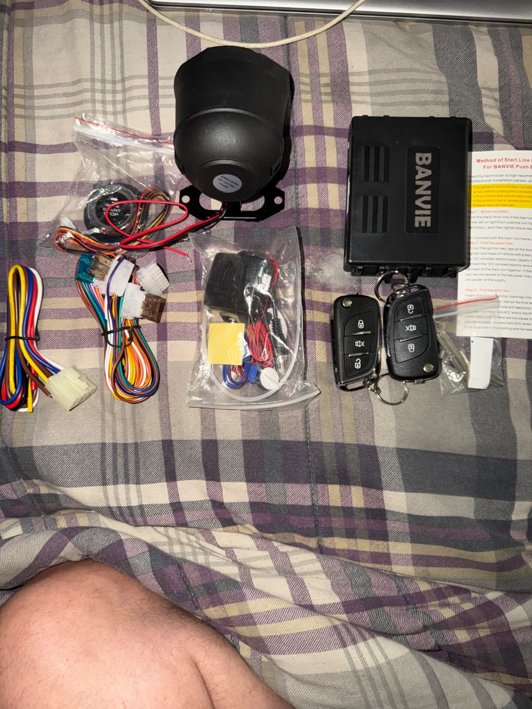 BANVIE Car Engine Start System with Remote Start - photo 3