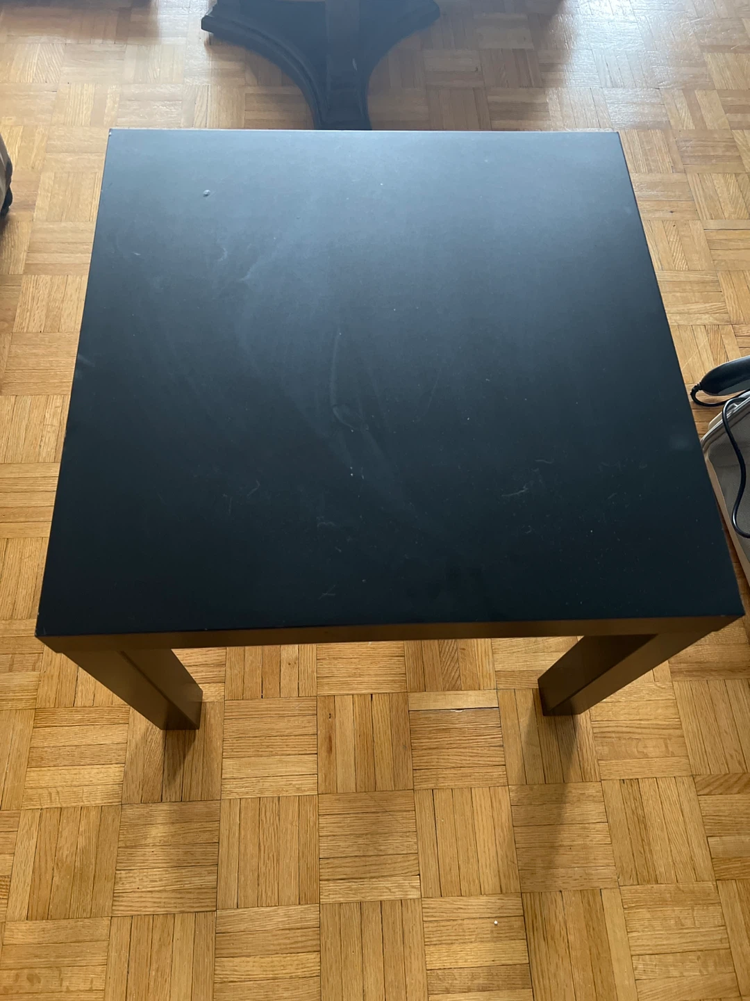 Black Square Coffee Table