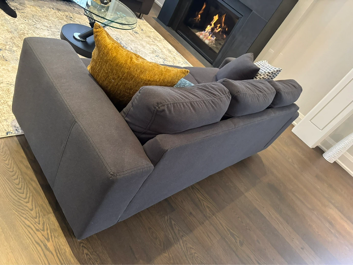 Dark Grey Sofa 2 and 3 seater - photo 3