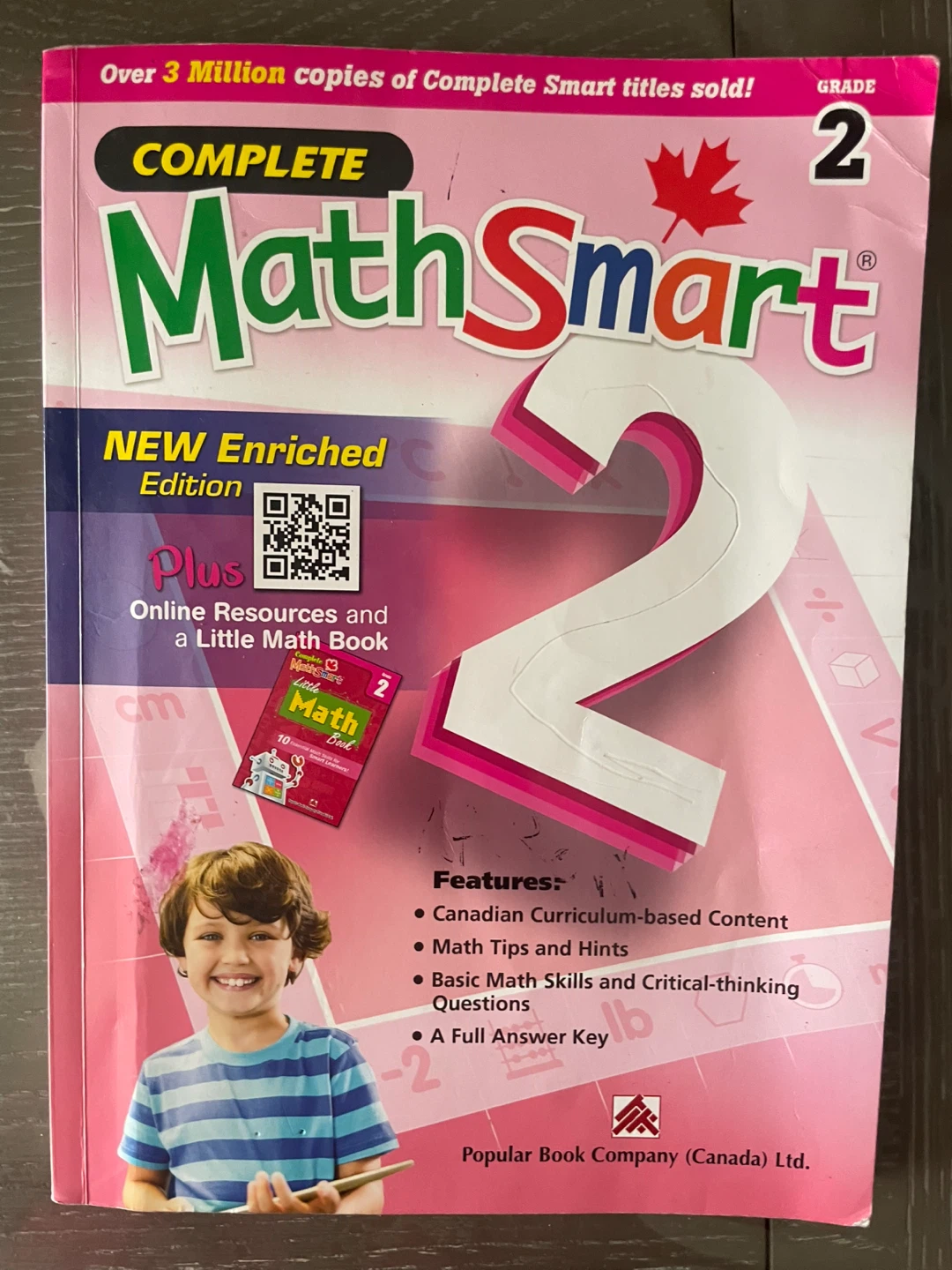 Complete MathSmart Grade 2 Workbook & Little Grammar Book