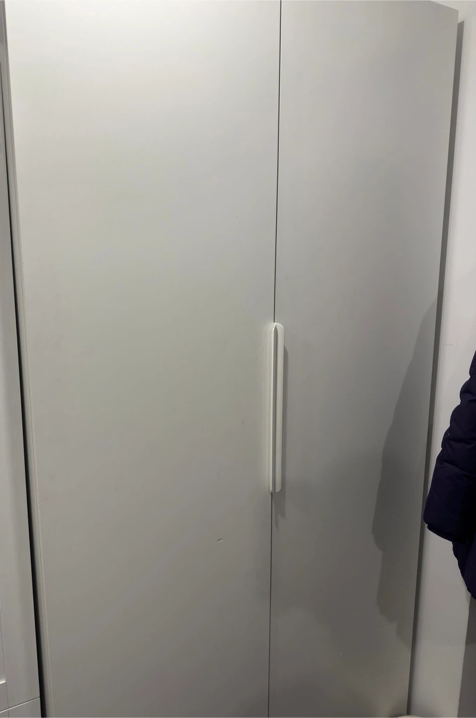 White 2-Door Wardrobe