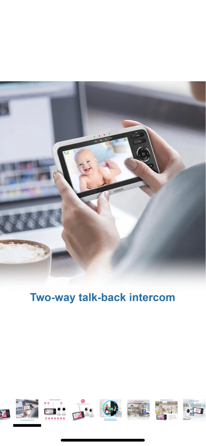 VTech 2 Camera Video Monitor VM350-2 - photo 3