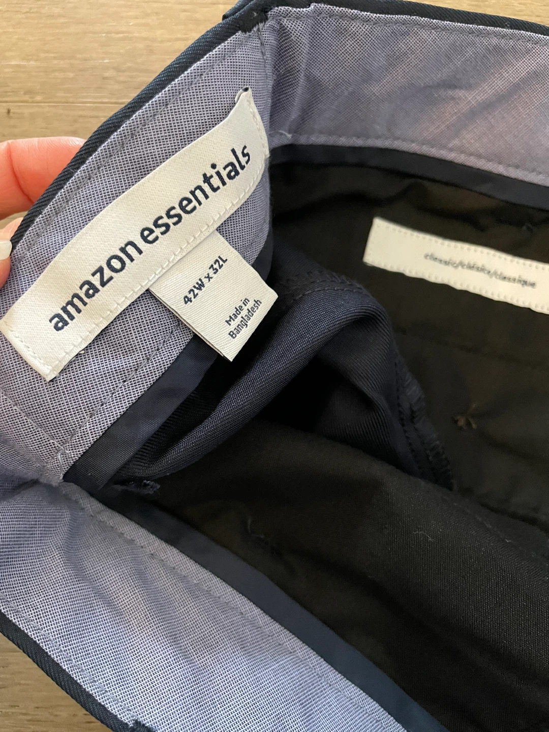 NEW! Amazon Essentials Men's Classic Fit Flat Front Pant - photo 4