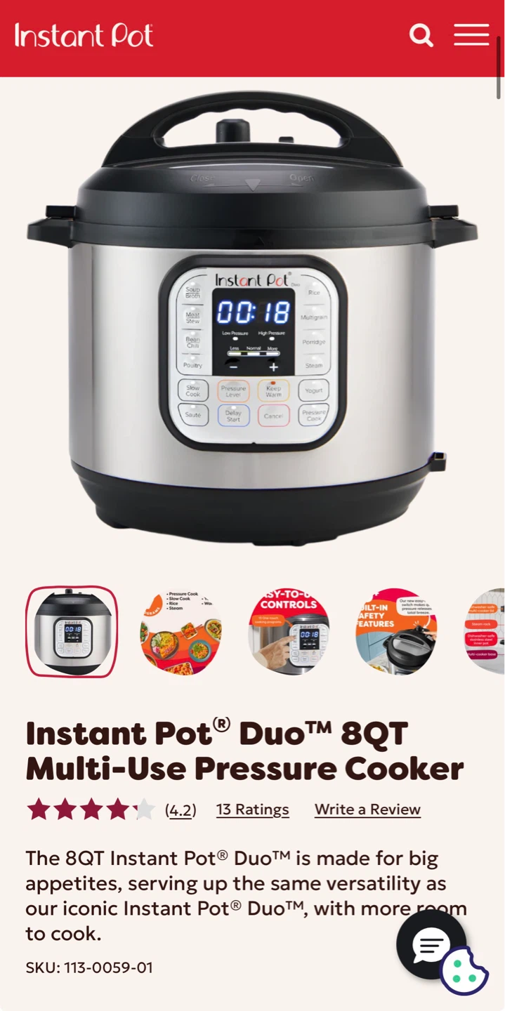 Instant Pot Duo 8QT - photo 3