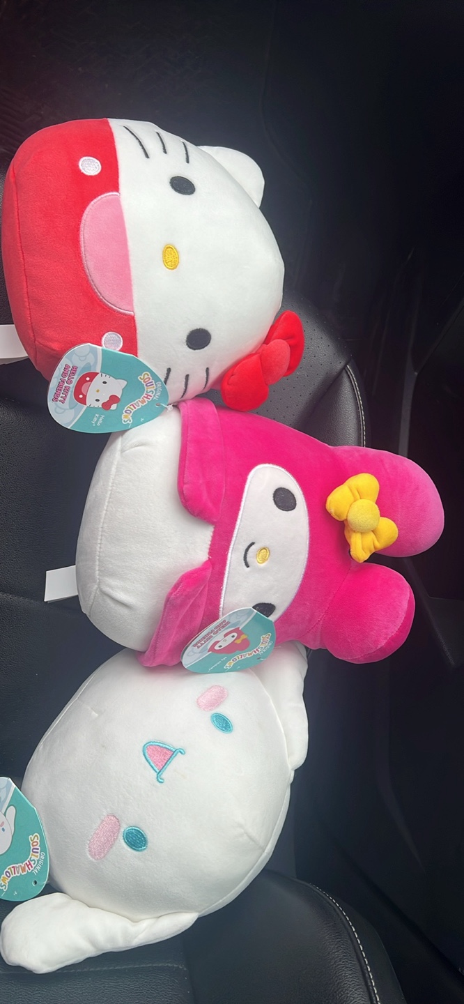 3x $25 Squishmallows Hello Kitty and Friends
