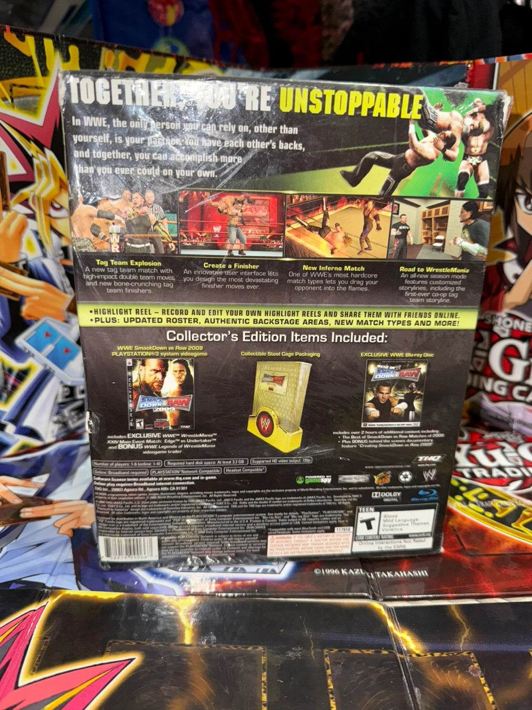 Sealed WWE SmackDown vs Raw 2009 Collector's Edition PS3 - photo 3