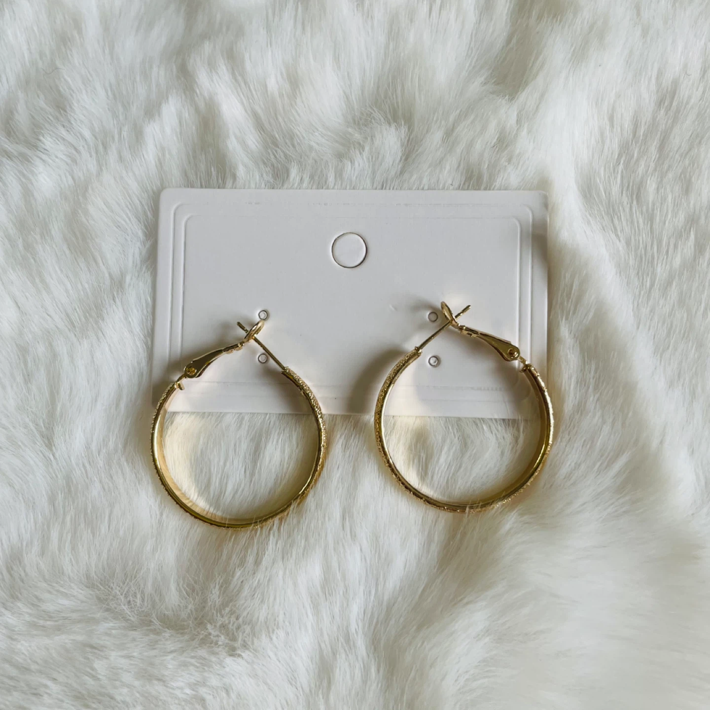 Gold Hoop Earrings - photo 2