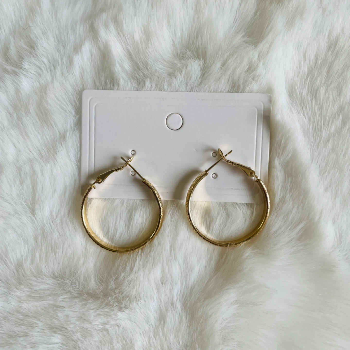 Gold Hoop Earrings