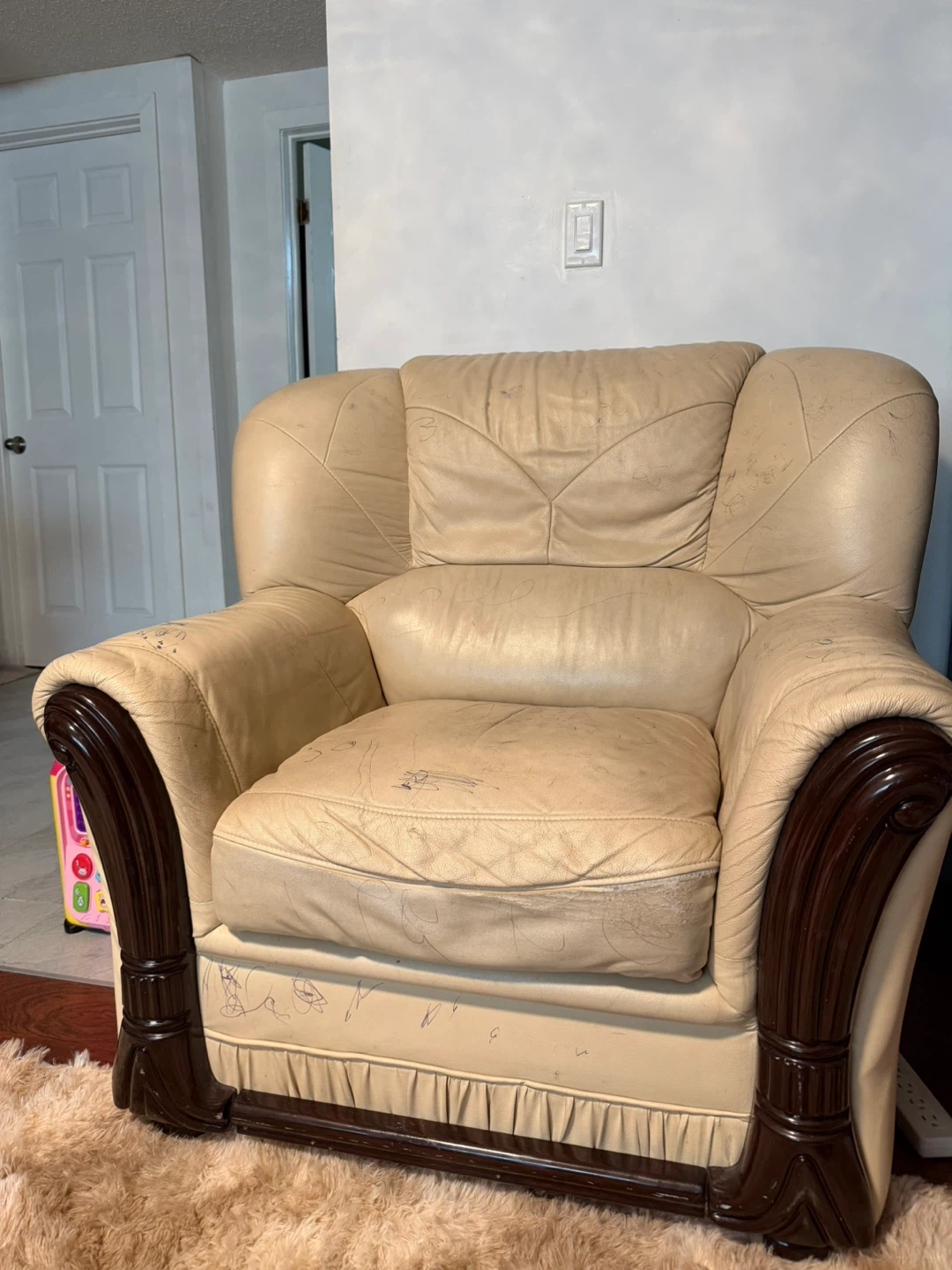 Leather arm Chair - photo 2