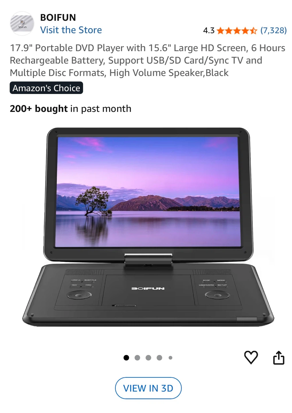 BOIFUN BFN-092 Portable Video Player - photo 3