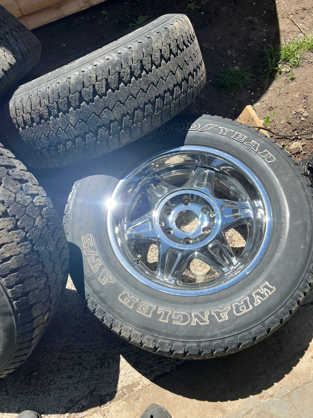 Goodyear Wrangler AT/S Tires with American Racing Wheels - photo 5