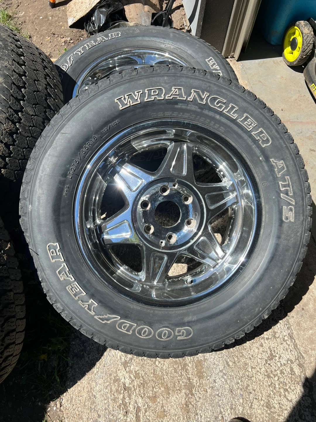 Goodyear Wrangler AT/S Tires with American Racing Wheels - photo 2