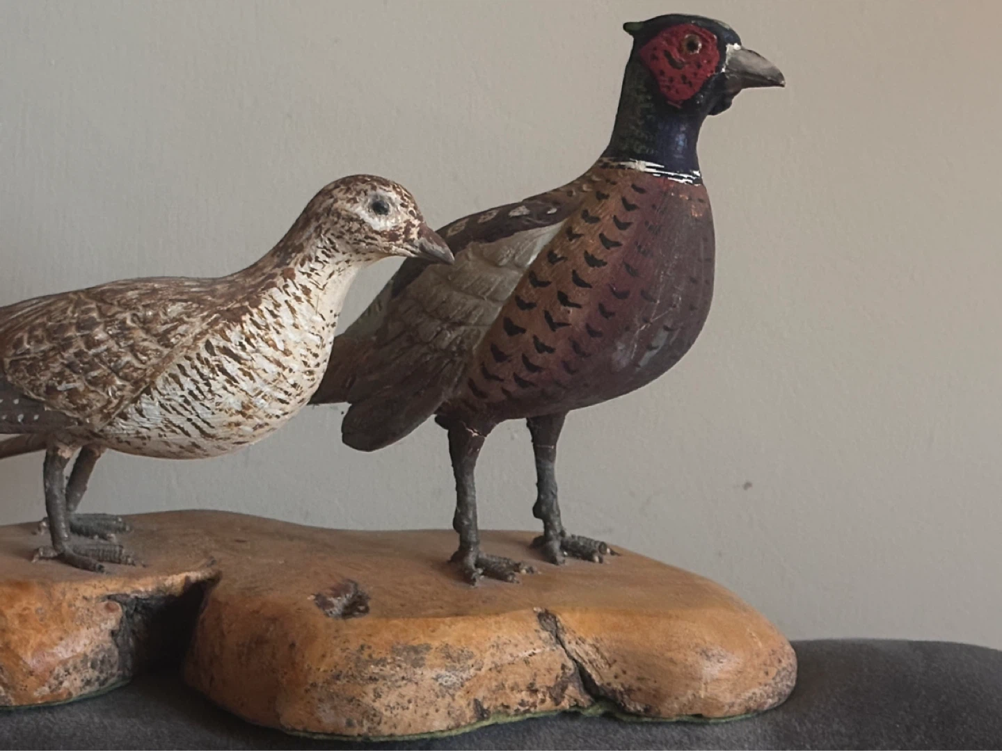 Signed Dave Epp Folk Art  pheasants - photo 3