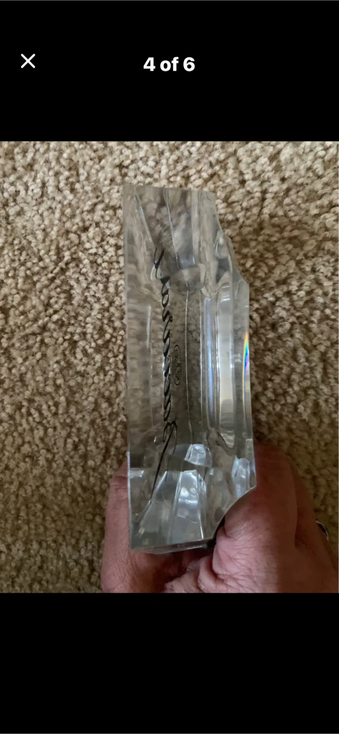Vintage Crystal Baccarat France Paperweight - photo 4