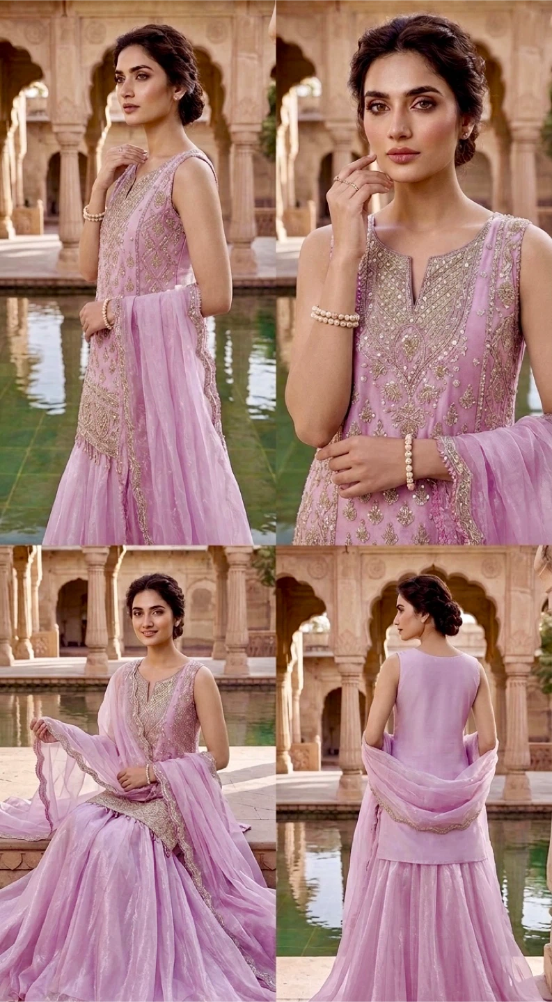 Embellished lehenga dress - photo 3