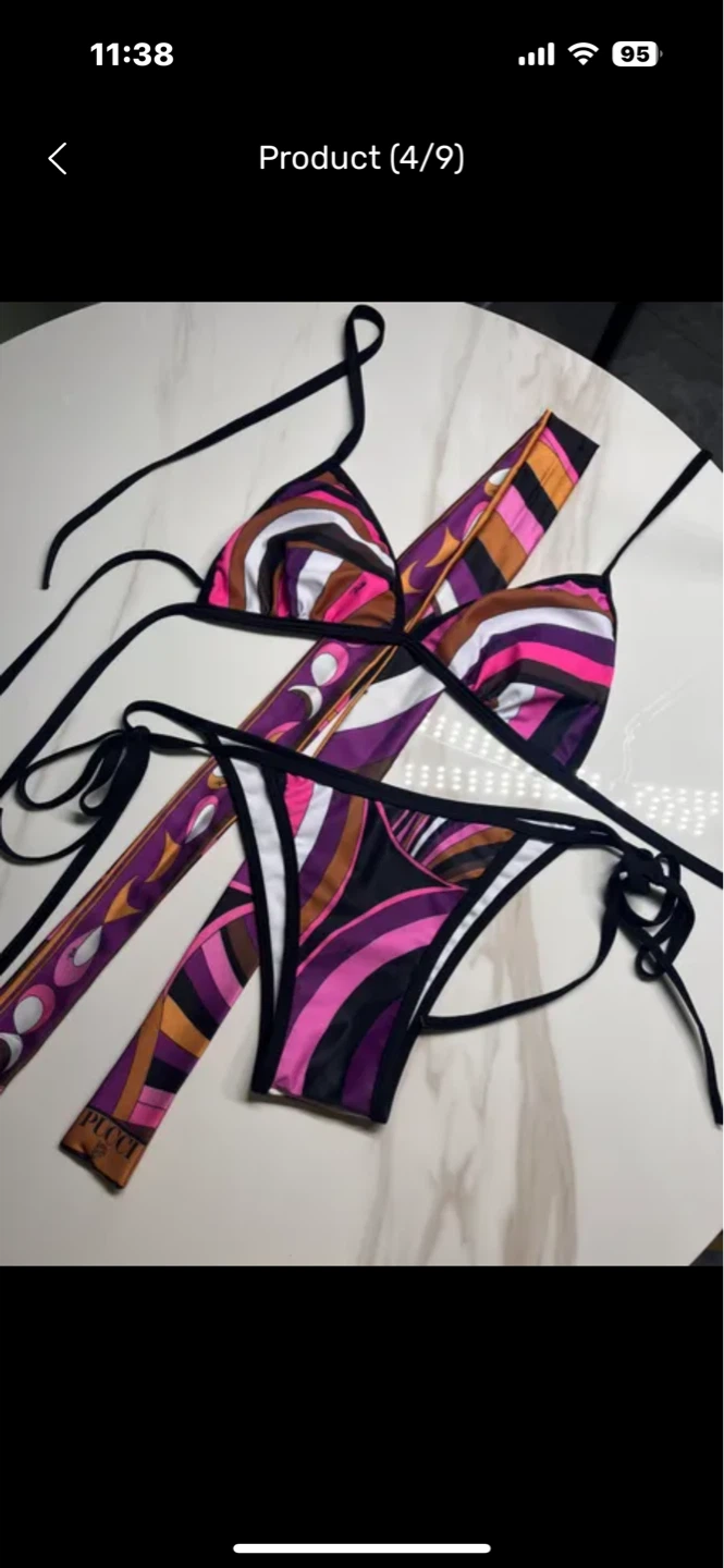 Emilio Pucci Bikini and Scarf Set - photo 2