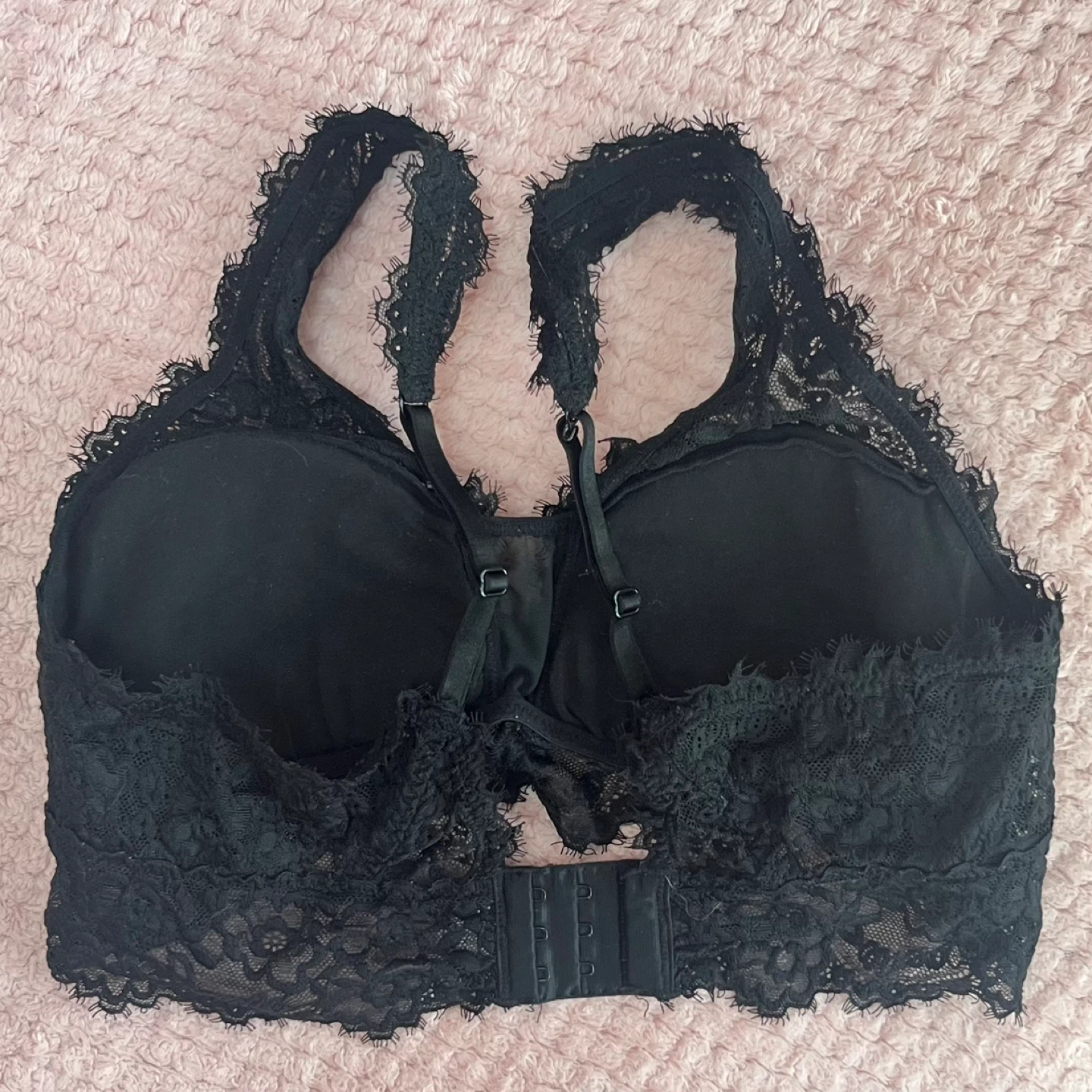 Aerie Black Lace Bralette - photo 2