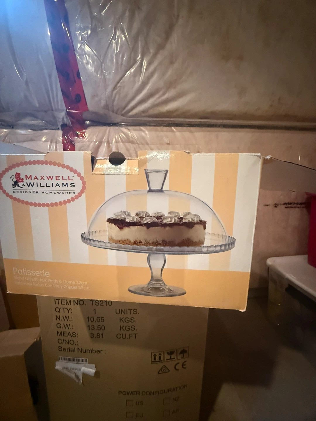 Maxwell & Williams Patisserie Cake Stand with Dome - photo 3