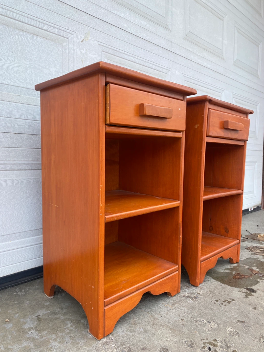 Vintage Solid Maple Nightstands (CAN DELIVER) - photo 2