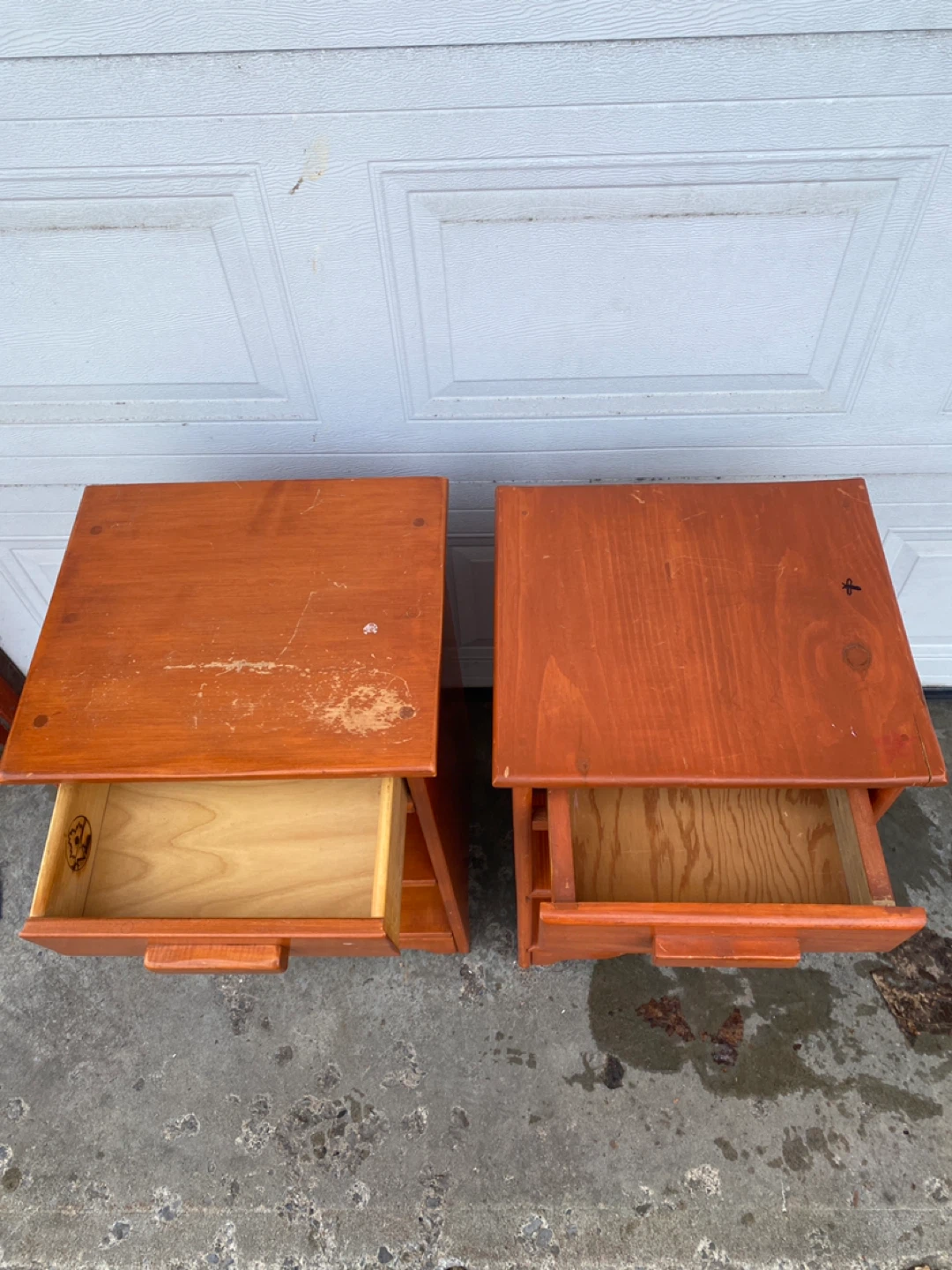 Vintage Solid Maple Nightstands (CAN DELIVER) - photo 5