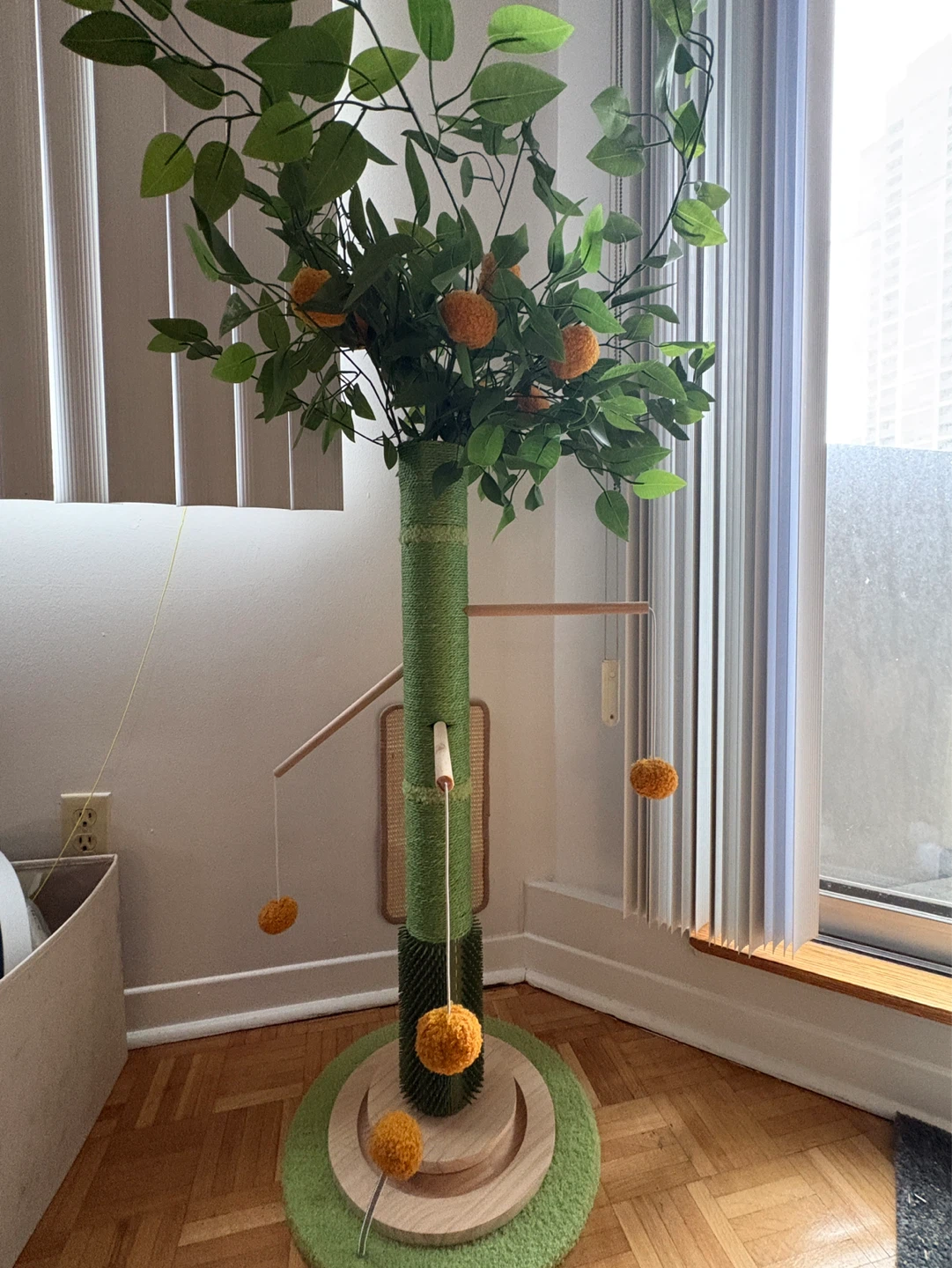 45 Inch Cat Scratching Post Tree - photo 4