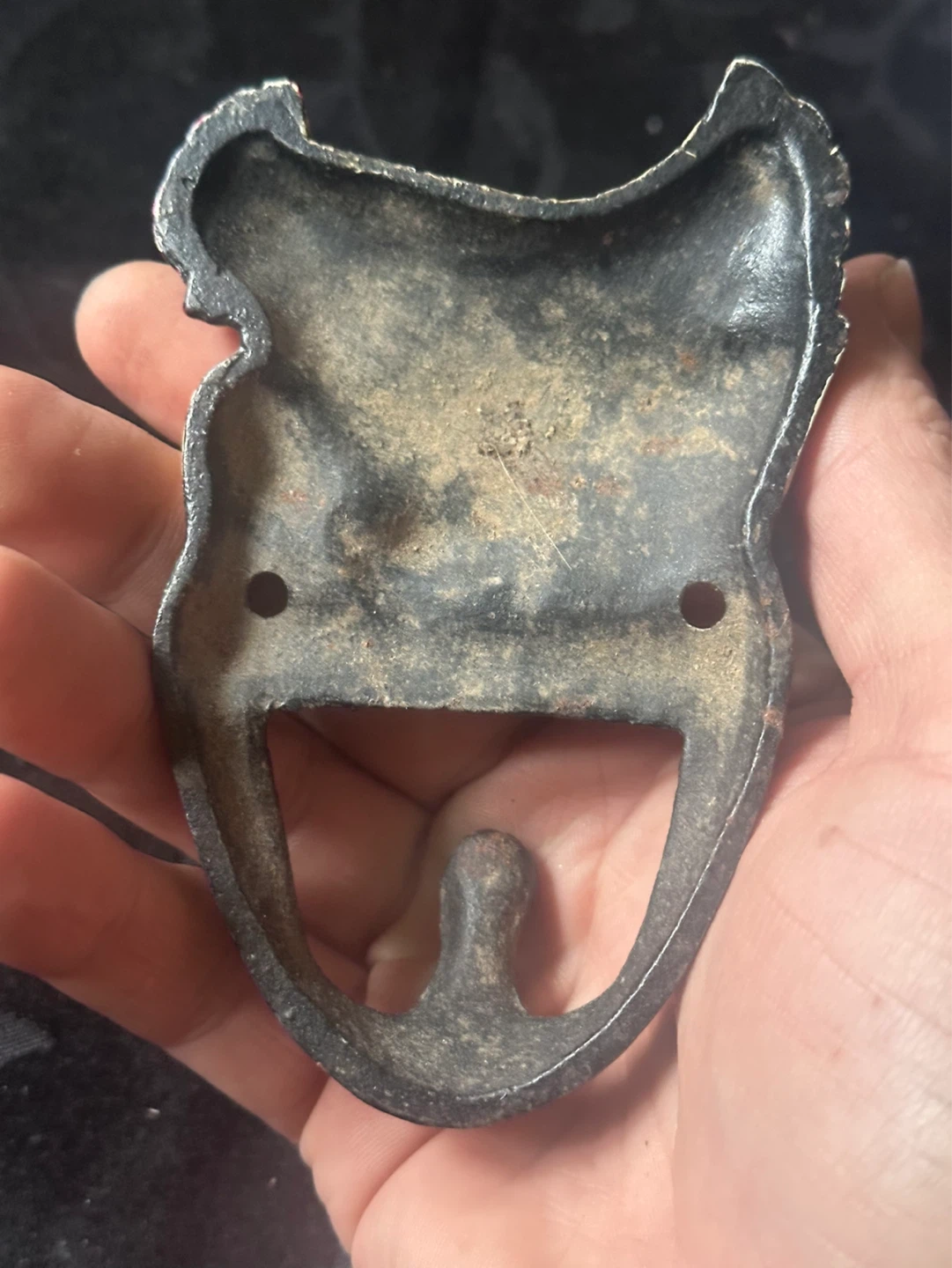 Cast iron rooster towel hanger - photo 2