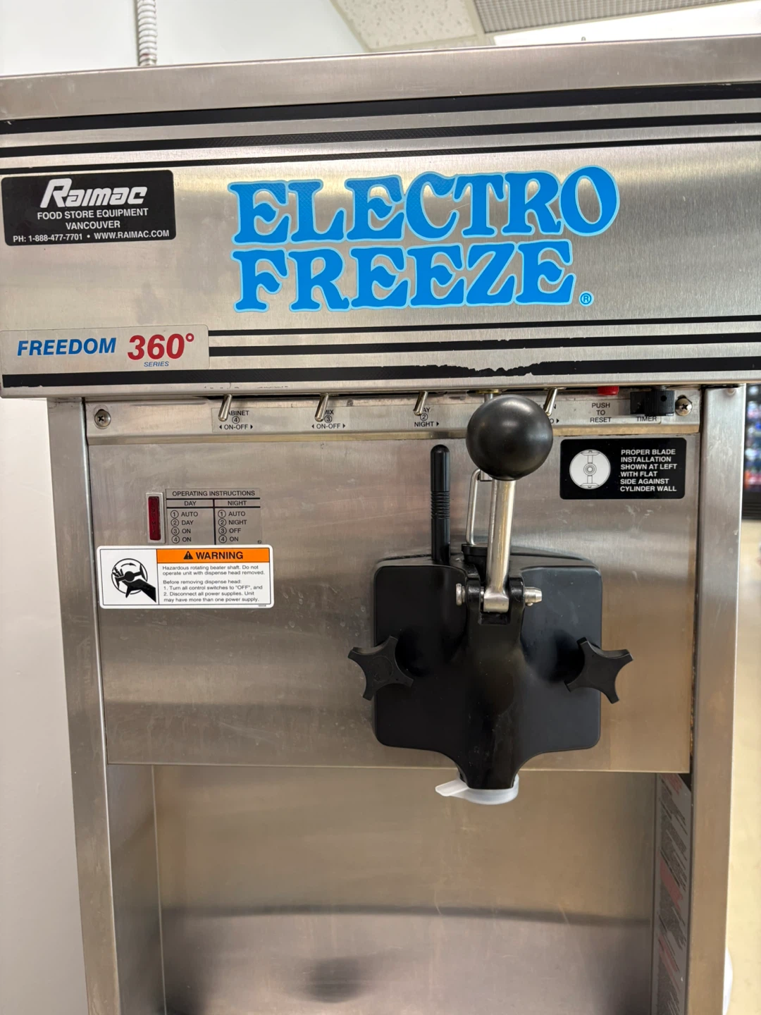 Electro Freeze Freedom 360 Soft Serve Machine