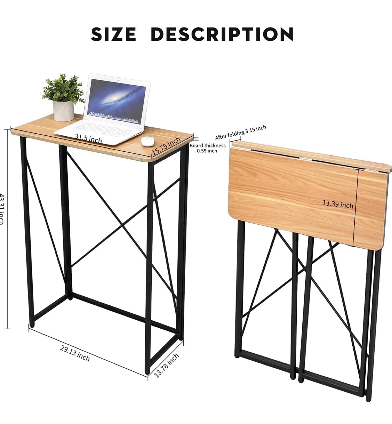 Standing Folding Desk - photo 3