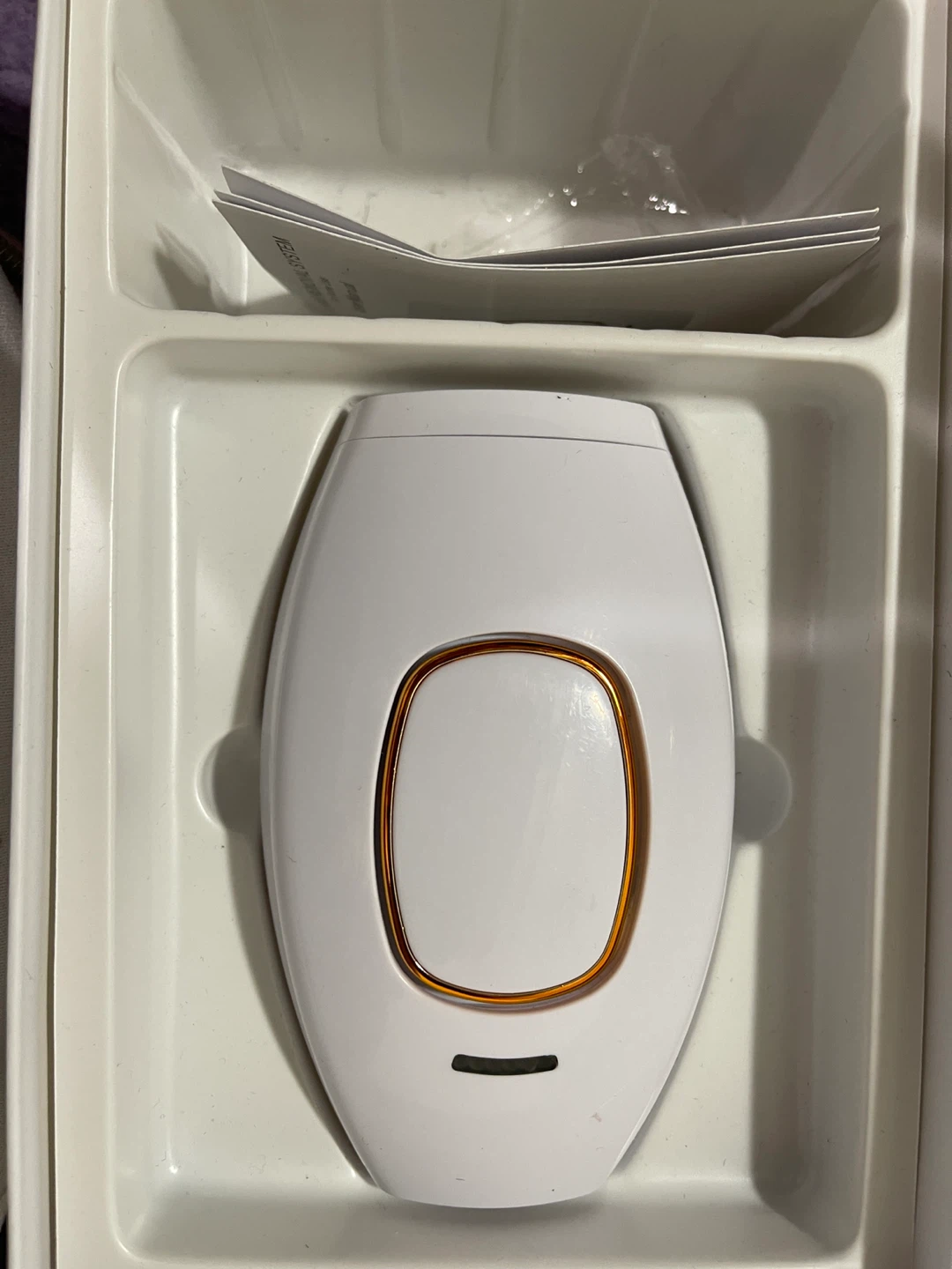 White IPL Hair Removal Device