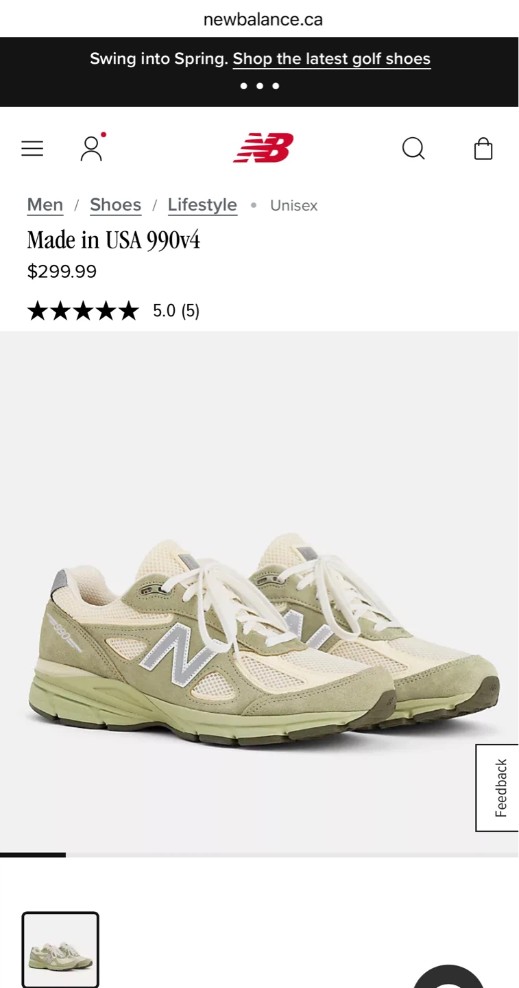 New Balance U990GT4 - unisex