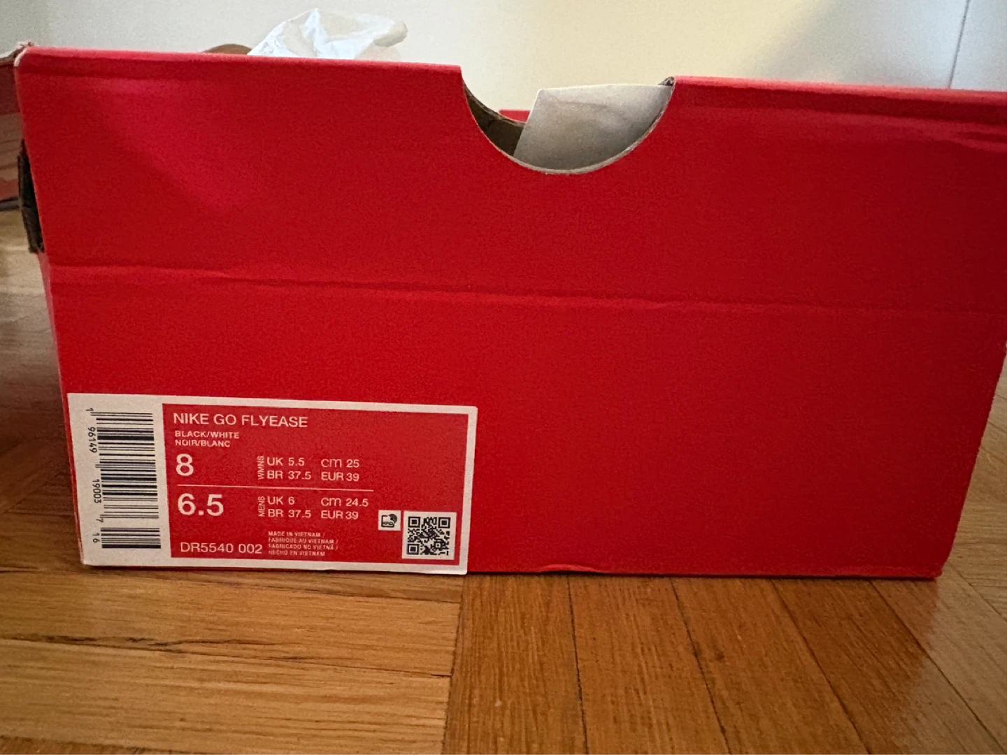 Nike GO FlyEaseShoes Black/White - photo 3