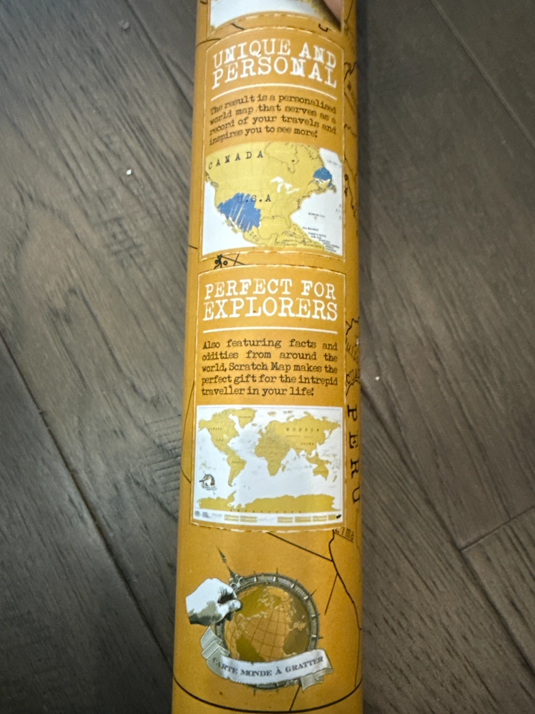 Scratch Map World Poster - photo 3