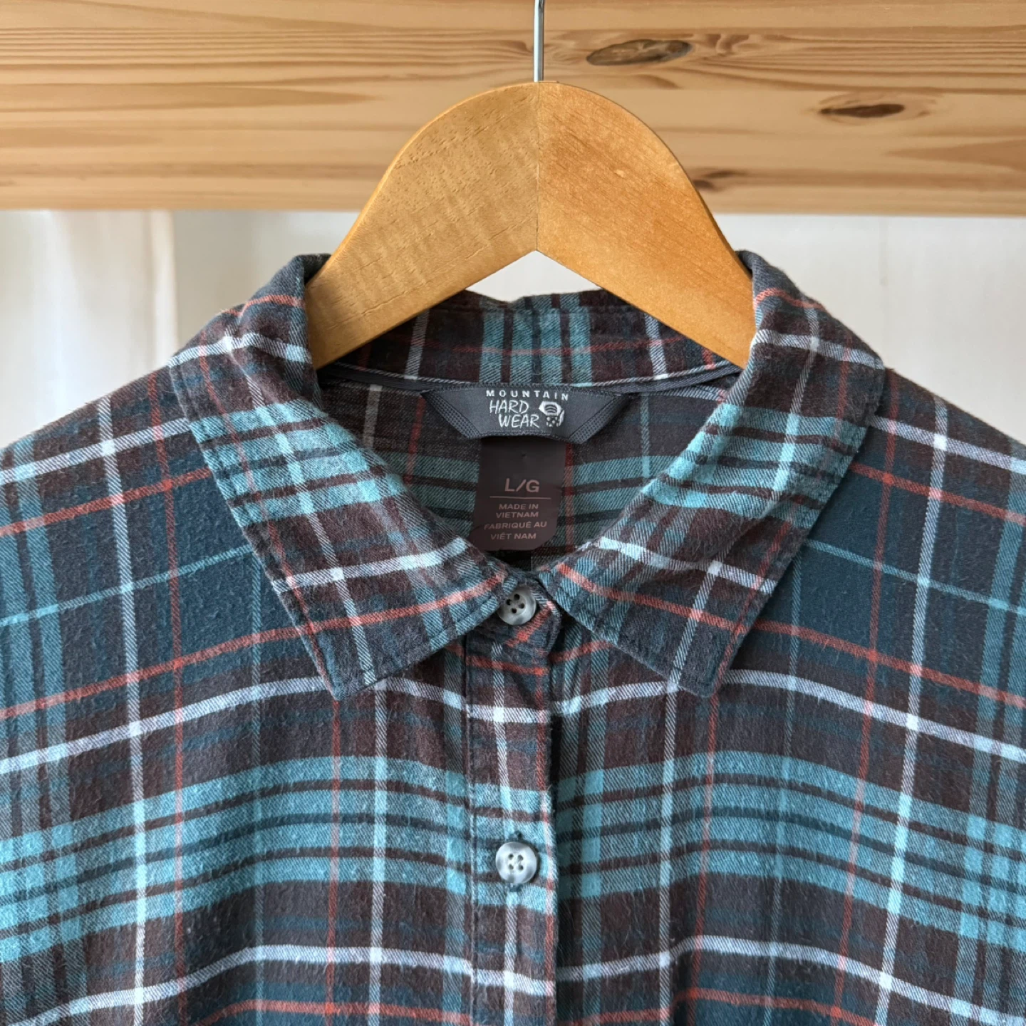 Womens Mountain Hardwear Flannel Shirt - photo 3