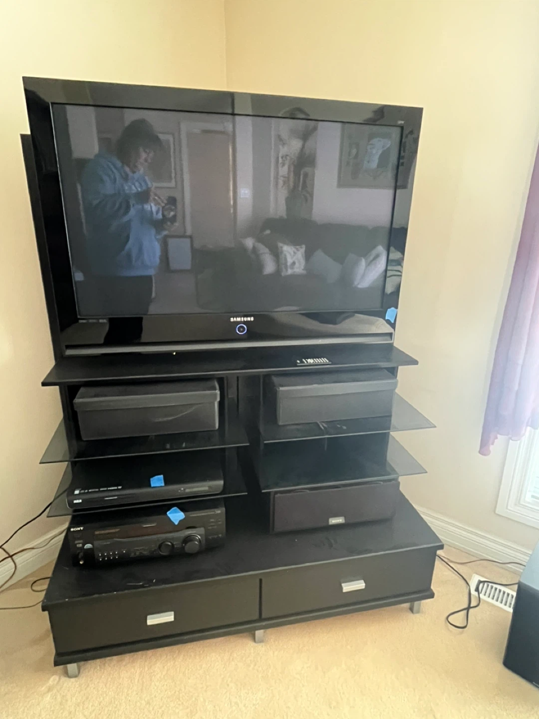 Black Entertainment Stand - photo 2