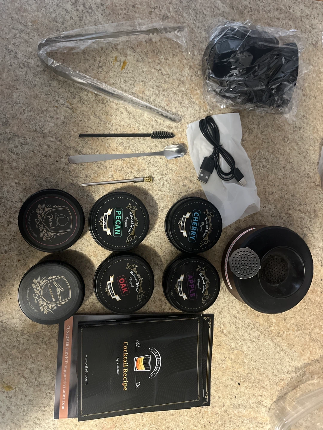Electric Whiskey Smoker Kit