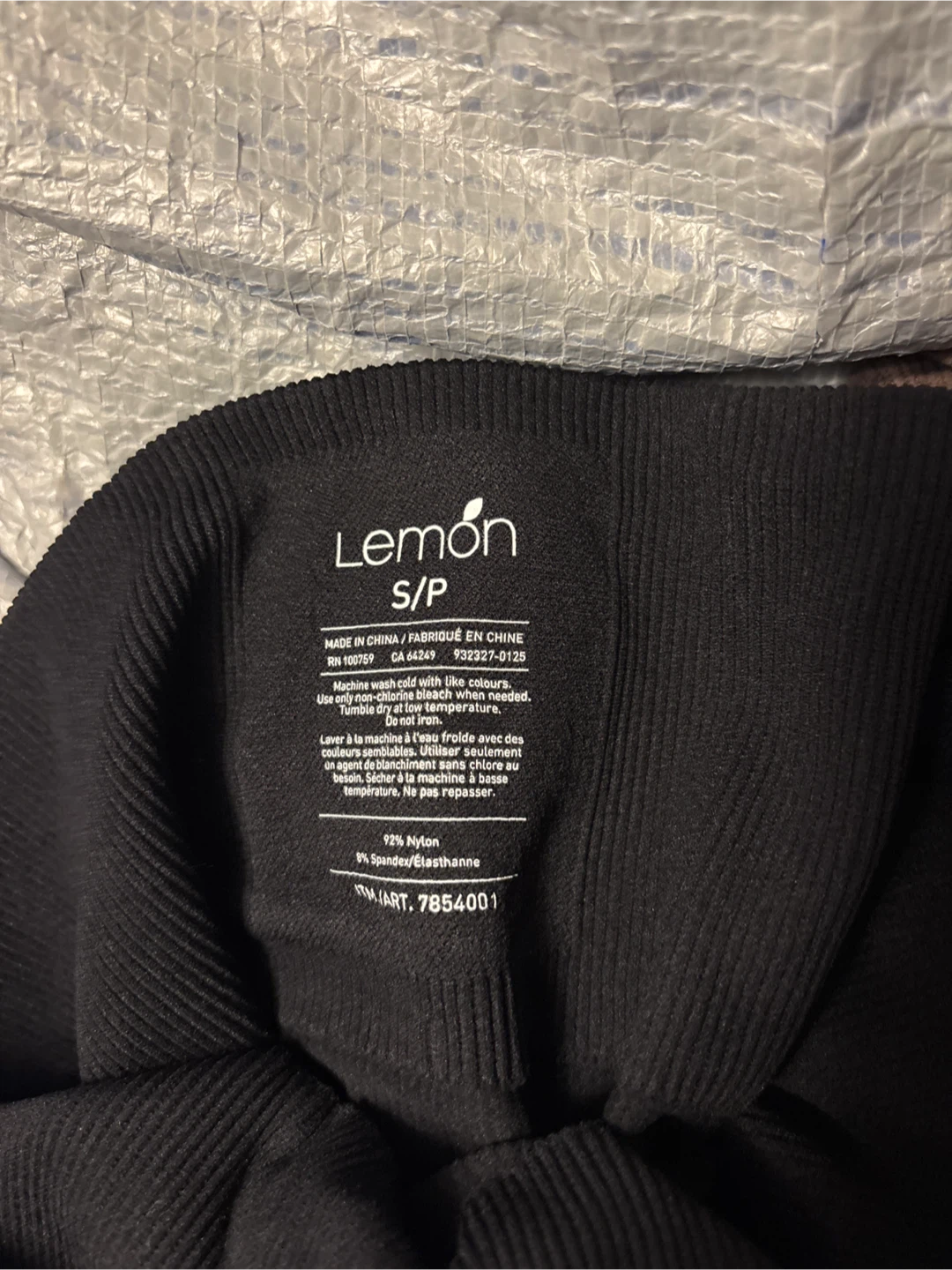 Lemon S/P Ribbed Leggings (2 Pairs) - photo 2