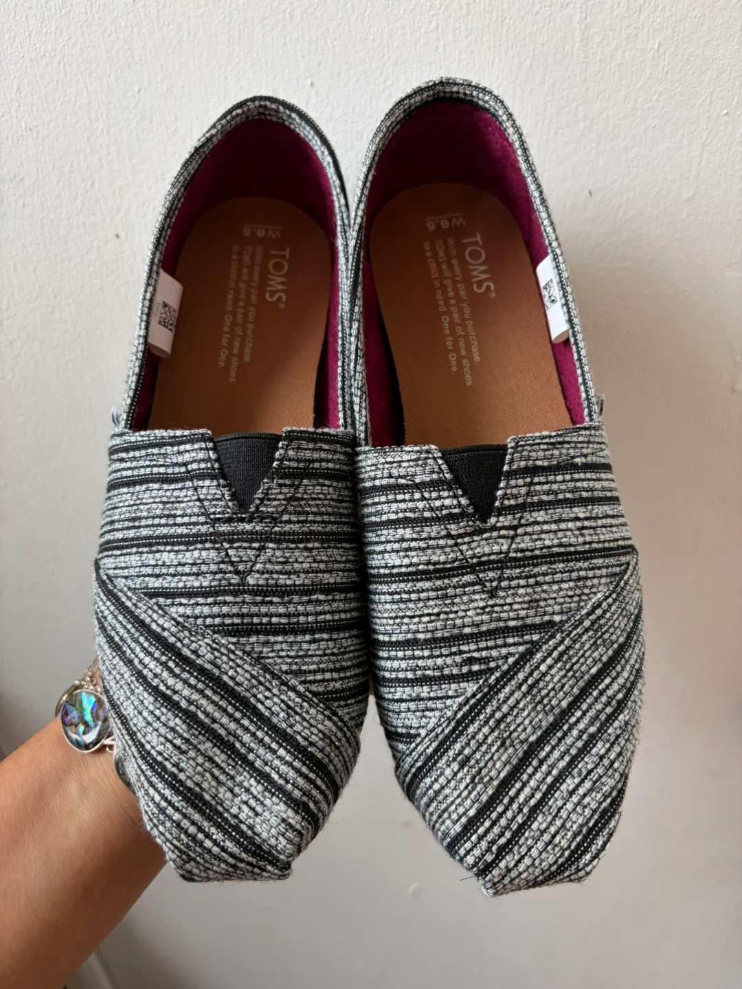 New toms size W 6.5