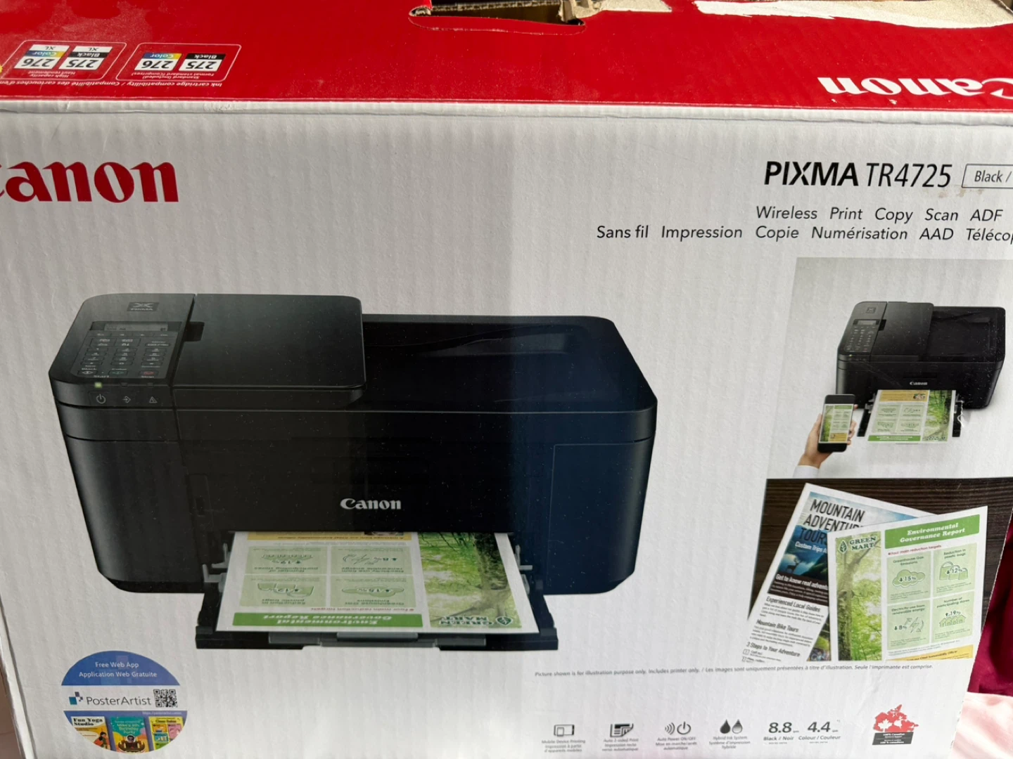 Canon PIXMA TR4725 All-In-One Printer