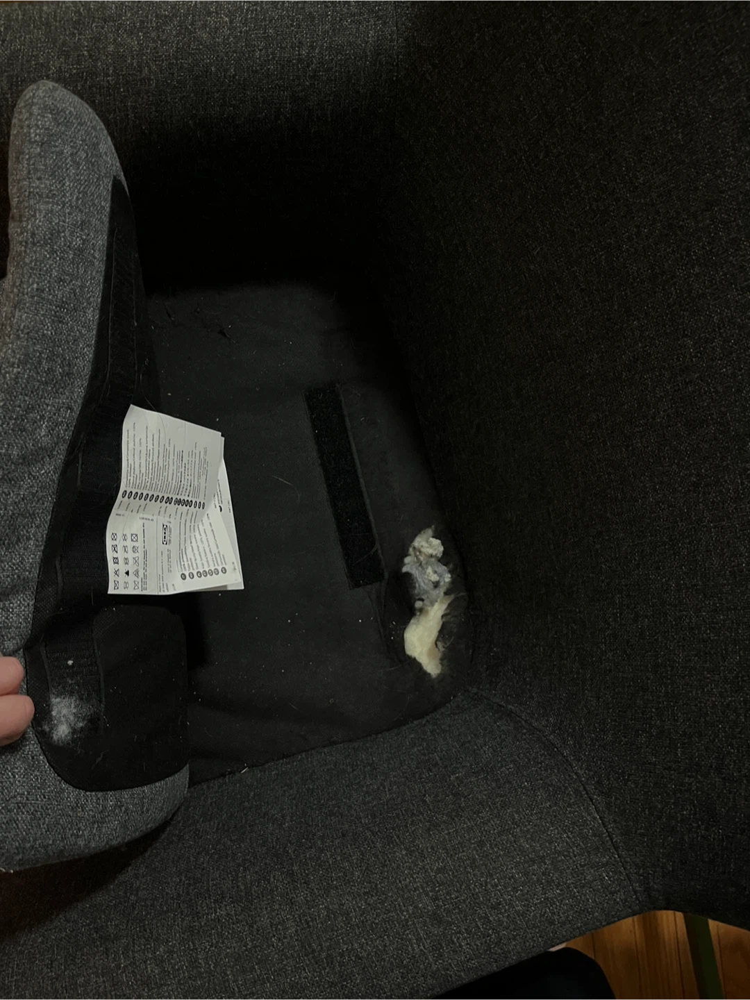 IKEA VEDBO Armchair, Gunnared dark gray - photo 2