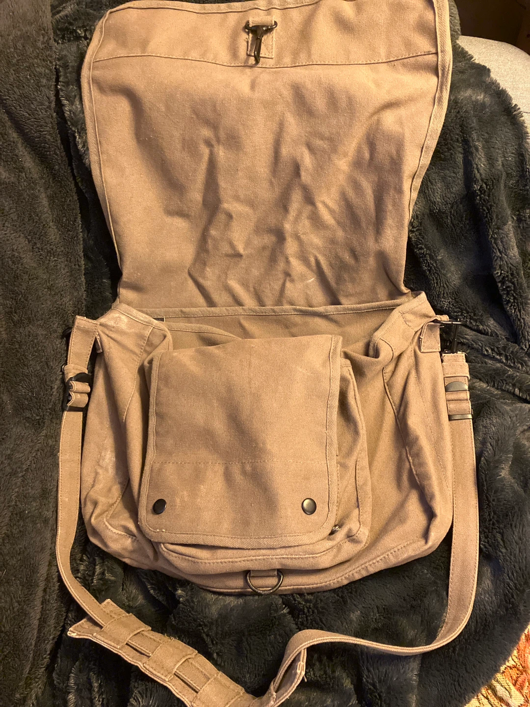 Vintage canvas paratrooper bag by Rothco - photo 2