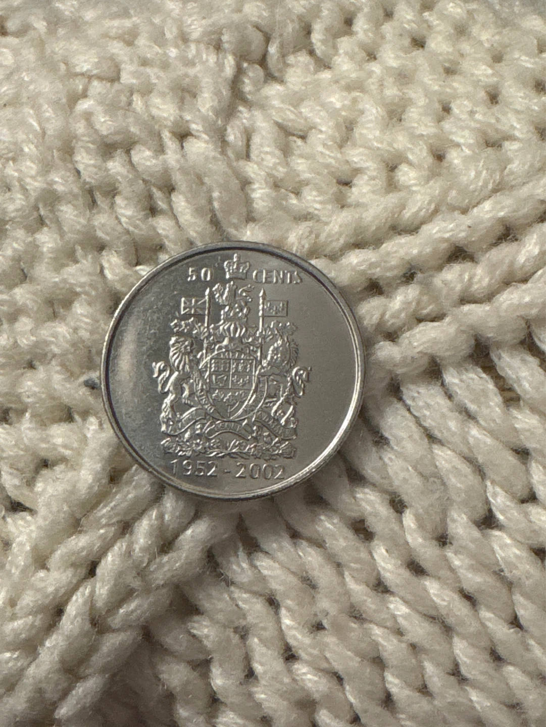 Canada 50 Cent Coin 1952-2002 - photo 2