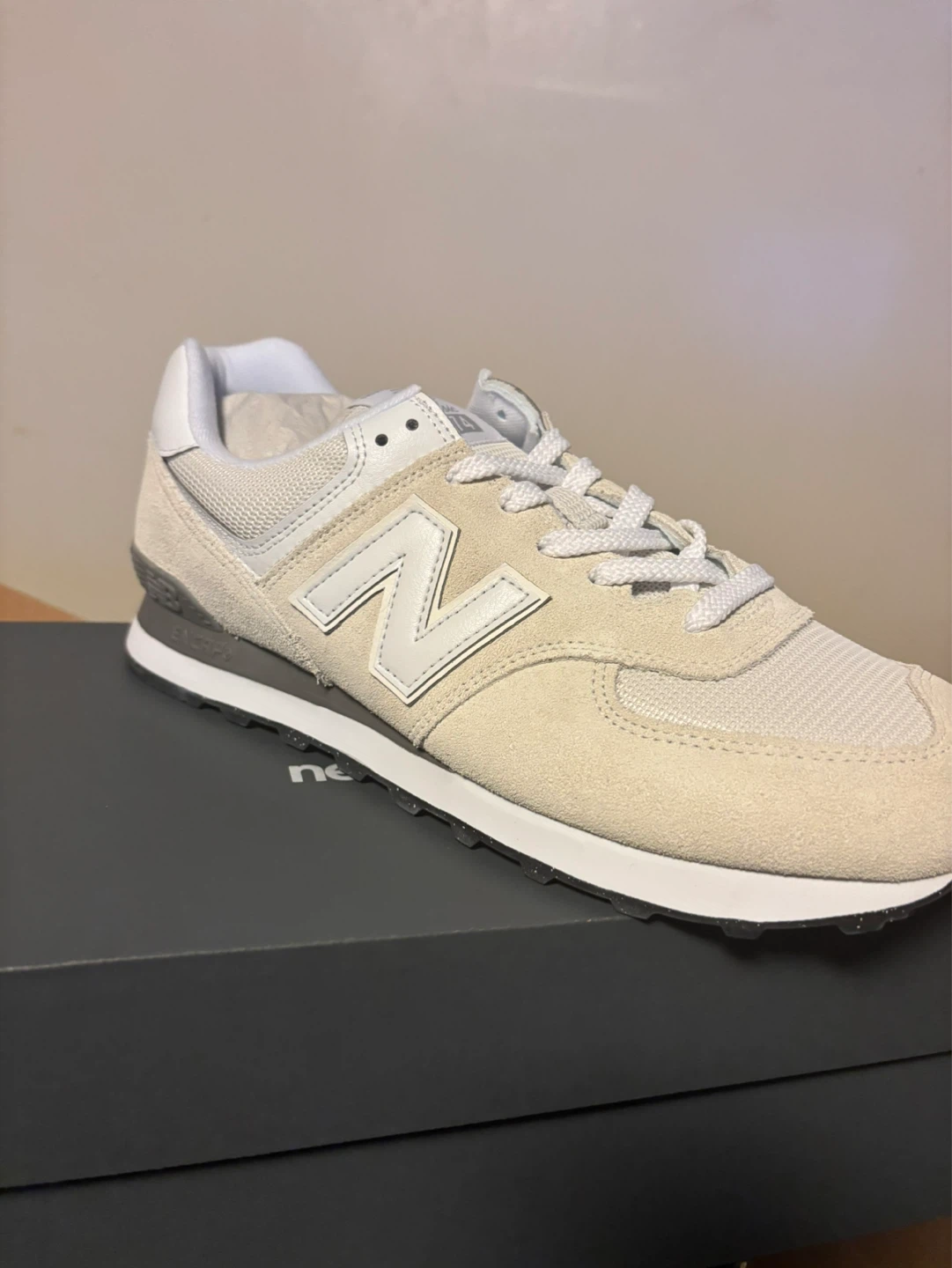 New Balance 574 Sneakers - Beige/Grey