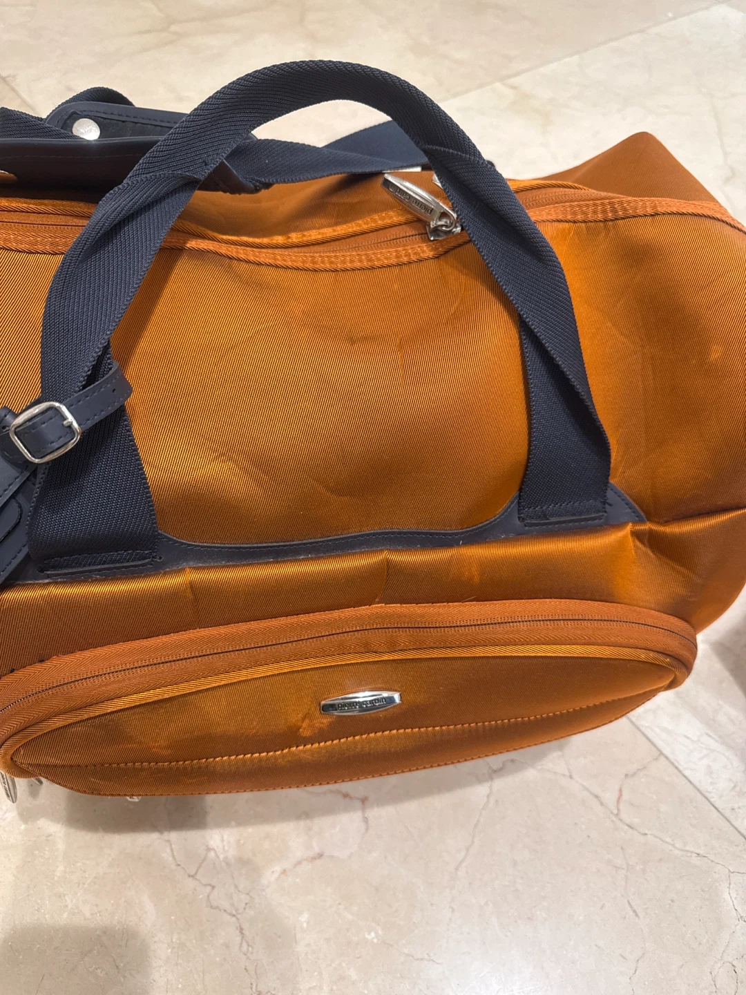 Pierre Cardin Orange Duffel Bag