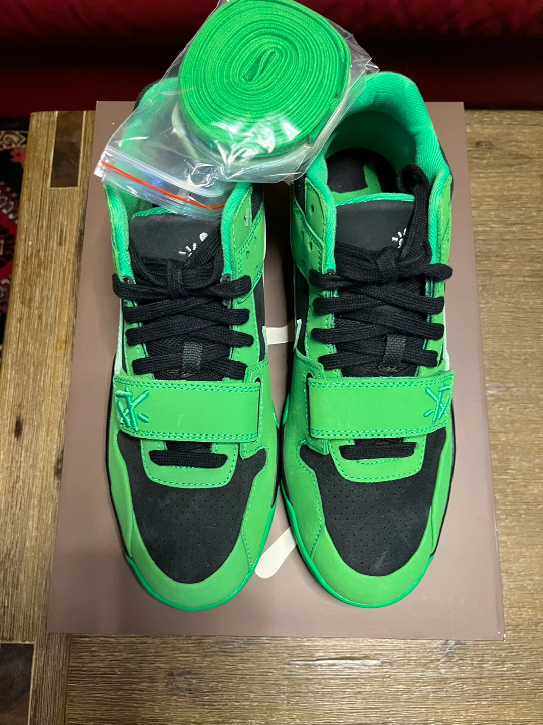 Jordan Travis Scott Jumpman Jack Green Spark Brand New Size 9.5 - photo 5