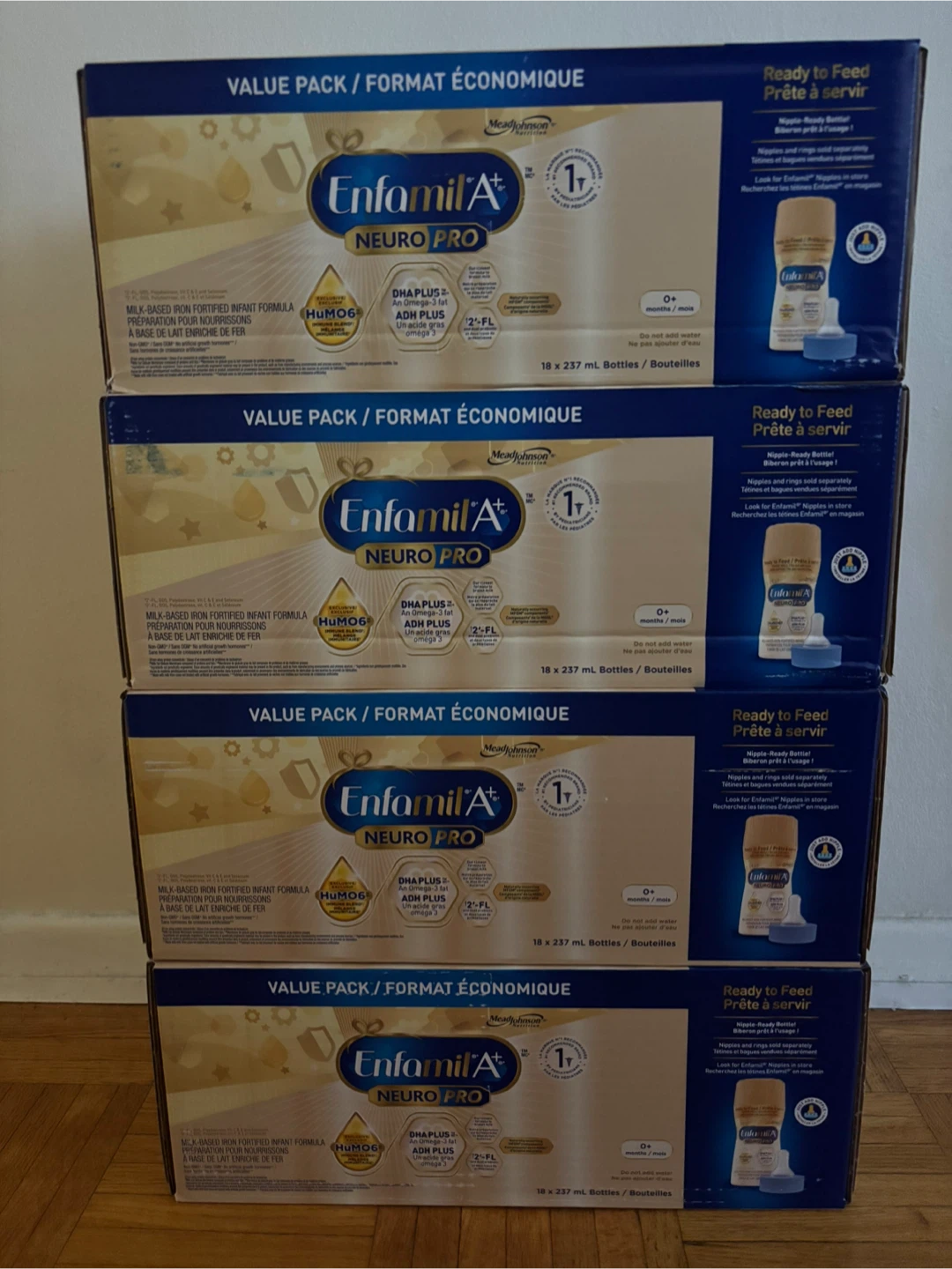 Enfamil Neuropro Ready to Feed Infant Formula 18x237ml