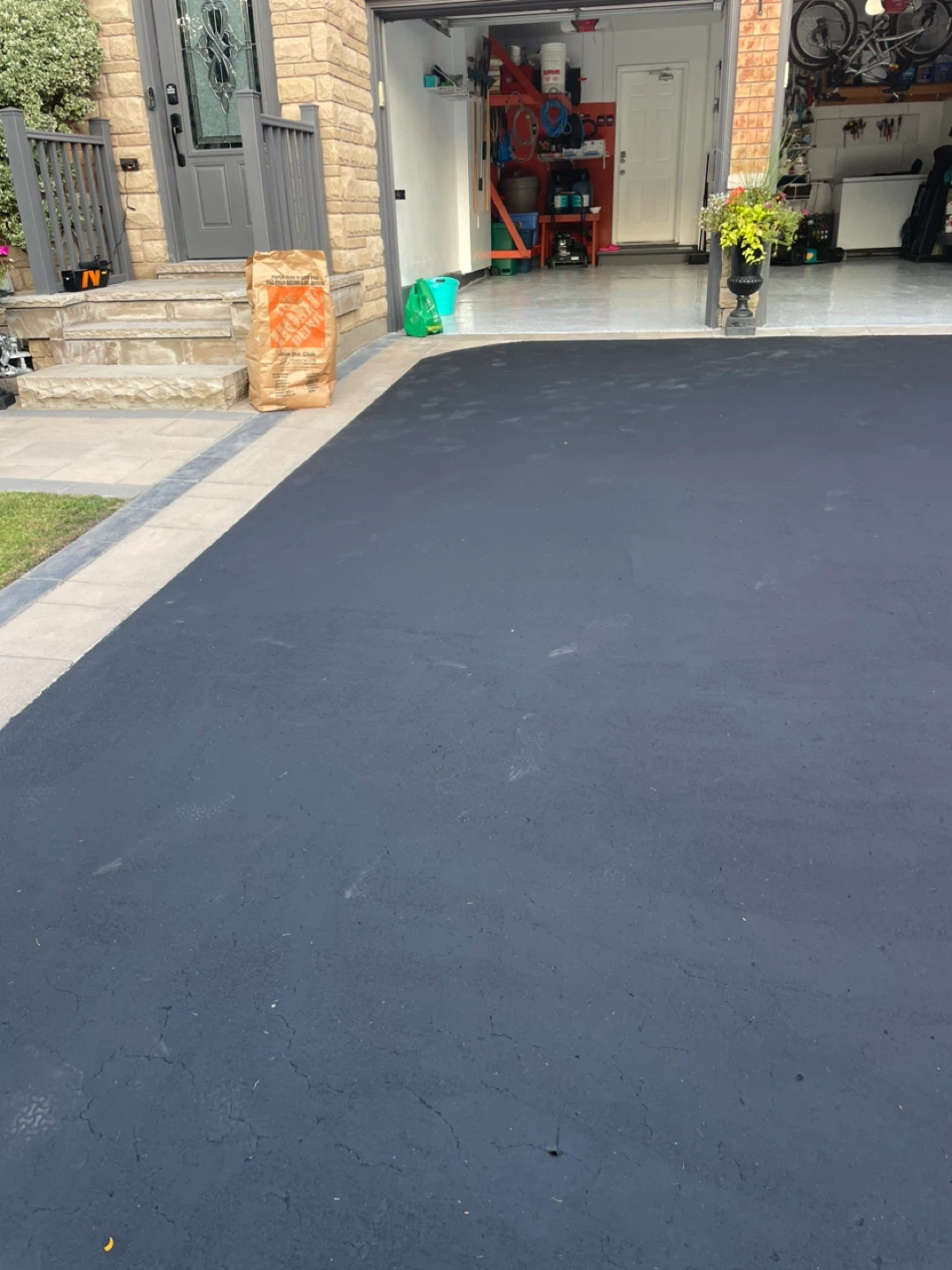 Epoxy Garage Floor Coating Flakes