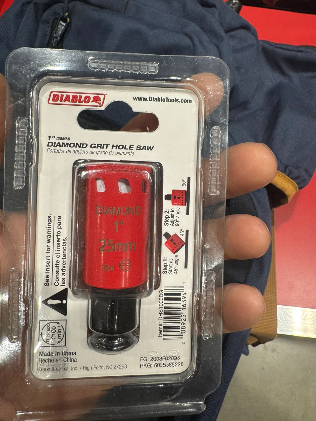 Diablo 1" (25mm) Diamond Grit Hole Saw - photo 2